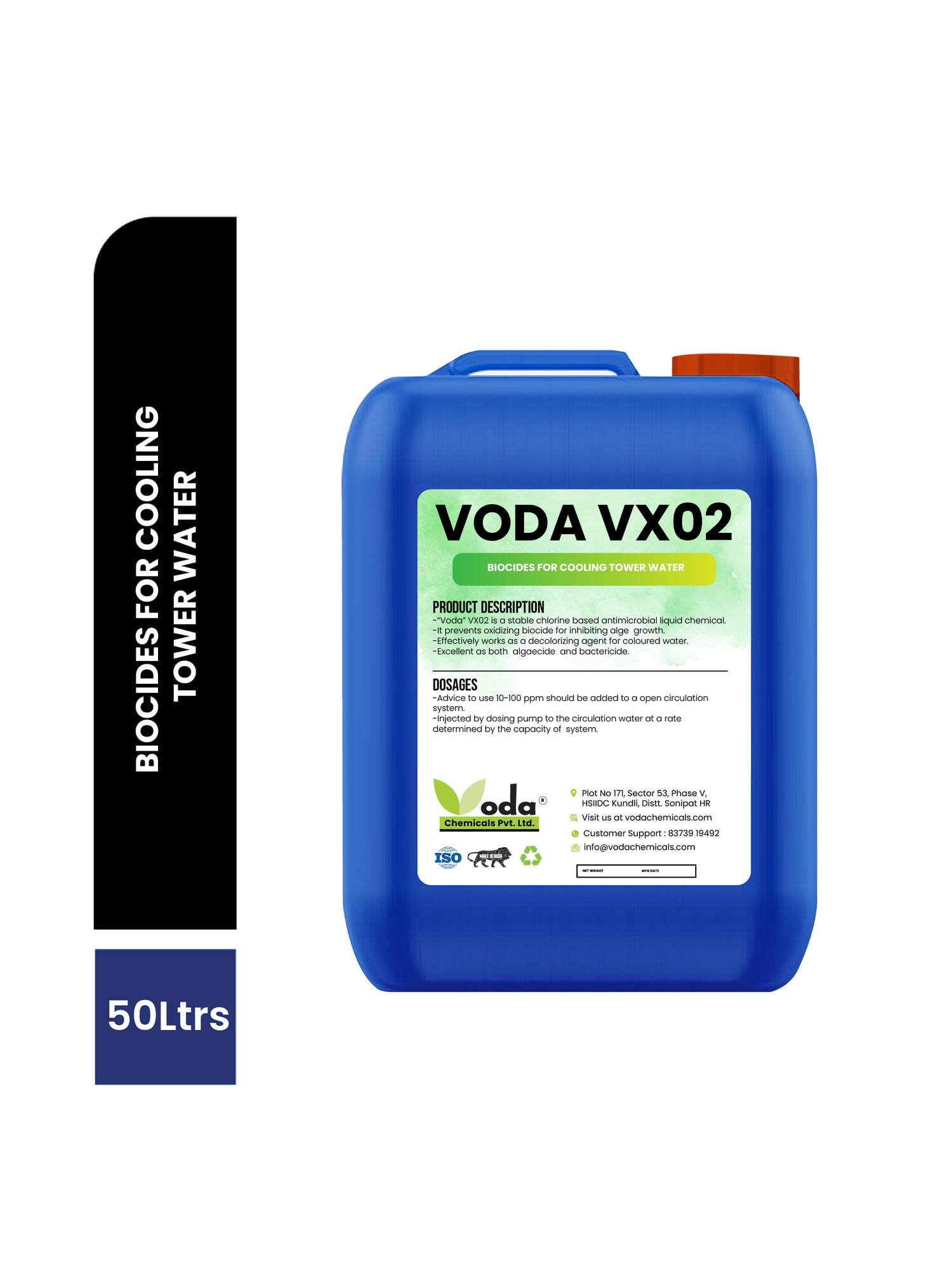(VX 02) BIOCIDES STABLE CHLORINE BASED Voda Chemicals